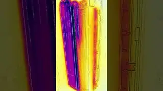 Thermal Camera Truth.  Когда фреон &laquo;не доходит&raquo; &mdash; правда в тепловизоре #hvac #freon #freonleak