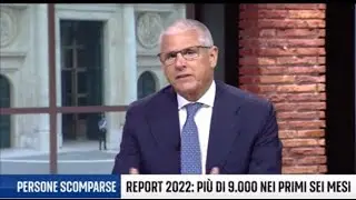 Intervista al Commissario straordinario del Governo per le persone scomparse,  Antonino Bella