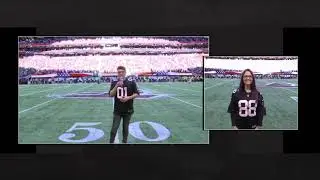 Andrew Jannakos Atlanta Falcons National Anthem