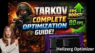 RTX 5060 Ti + i9-12900k - Tarkov (BEFORE & AFTER Tweaks)   - 1080p Optimized Settings