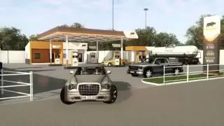 Clairgold Filling Station 3D Amination