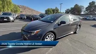 2026 Toyota Corolla Hybrid LE Sedan San Juan  Capistrano  San Clemente  Mission Viejo  Irvine  Newpo