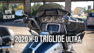 TEST RIDING a Harley-Davidson Trike | TriGlide Ultra