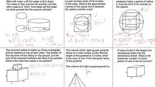Free Test Prep Online: ACT Math Plane Geometry 14 Solid Geometry Practice