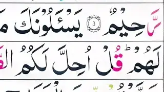 Surah Al-Maidah 4-5 | Word To Word  Tajweed urdu | Translation in Hindi\Urdu | Learn Quran