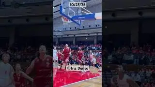 Jack Animam with the familiar move to the basket. #wleague #DensoIris #wbb
