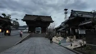 Zenko-ji Tempel am frühen Morgen 🇯🇵 Stille Walking Tour durch Nagano in 4K