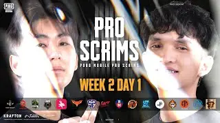 🔴สด! รายการห้องซ้อม PUBG MOBILE PRO SCRIMS Season 1 W2 D1