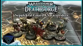 Warhammer Underworlds:  Sepulchral Guard VS Farstriders