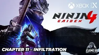 Ninja Gaiden 4 - Chapter 11 - Infiltration - (XBoxSeriesX) - No Commentary