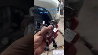 LED for Tata Punch #tatapunch #punch #ledlights #led #carmodification #mods