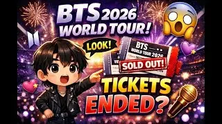 BTS World tour 2026 - TICKETS OVER!!!
