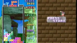 Tetris Plus Gameplay