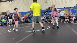 Eddie's first match at the Crusade Duals 7-24-2022