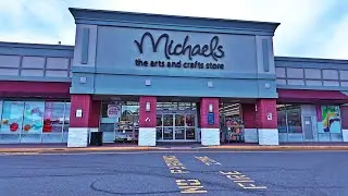 【4K】𝐖𝐀𝐋𝐊 🇺🇸 Michaels Arts And Crafts🌹 in Edgewater Commons NJ