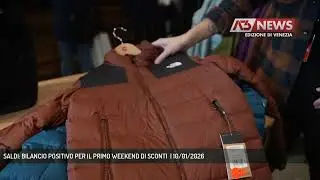 SALDI: BILANCIO POSITIVO PER IL PRIMO WEEKEND DI SCONTI  | 10/01/2026