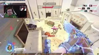 PROS TRY ASHE (and BOB!) Effect OP! -  Overwatch Funny Moments Daily