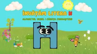Invatam Litera H &ndash; Hipopotam, Harpa, Hamac  | Alfabetul Vesel | Casuta Cunoasterii