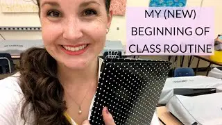 MY NEW! BEGINNING OF CLASS ROUTINE || Elementary Music