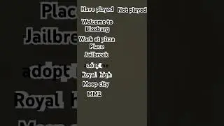 #games  let's play roblox