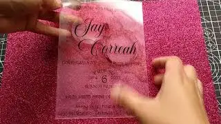 Transparent Invitation Card