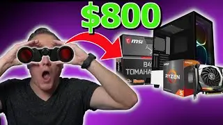 Parts Hunting for the BEST $800 Gaming, Streaming, and Content Creation PC!
