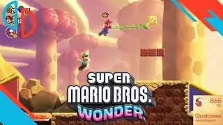 Super Mario Bros Wonder Android Gameplay - Yuzu Emulator