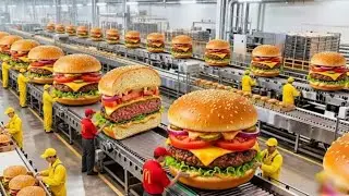 Inside the McDonald's Burgers Factory | Large-Scale McDonald's Burgers Production | How It&rsquo;s Done 