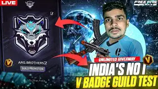 FF LIVE TOP 1 GUILD TEST 1VS4 | ROAD TO 15K ON LIVE | LIVE GUILD TESTING#ffli #freefireliveguildtest