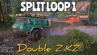 Split Loop 1 Contract - SnowRunner Season 12: Public Energy | PS5 4K 60FPS