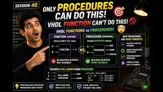 40 ~ Why VHDL Procedures Are More Flexible Than Functions