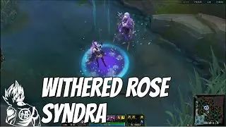 Withered Rose Syndra Skin Spotlight - Pre-Release - League of Legends