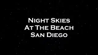 Night Sky San Diego- White Noise
