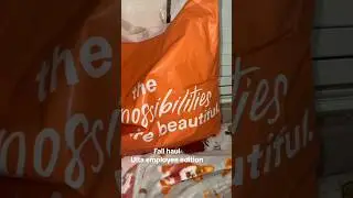 Ulta haul employee edition fall event