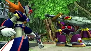 Rockman / Mega Man X7: VS Soldier Stonekong [AXL] ~ Japanese Audio English Sub