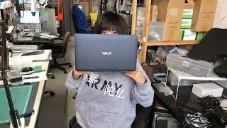 ASUS TranceBook T300 Chi SSD画面分解修理