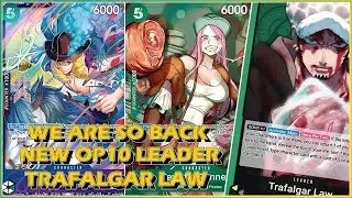 GY LAW | NEW TRAFALGAR LAW LEADER, WE ARE BACK | BUILD & GAMEPLAY | OP10 | OPTCG