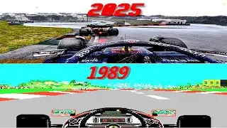F1 Game Evolution: 1974/2025 Ultra-Real Racing! The last one will surprise you!