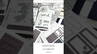 | THE PLANNER SPOT | SUBSCRIPTION BOX | JANUARY 2024 |