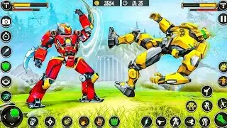 flying police robot game /new robot game / robot car game new update #robotgame 