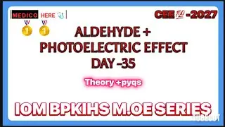 DROPPER'S DAY 31 🎯💯 [ALDEHYDE+PHOTOELECTRIC EFFECT]