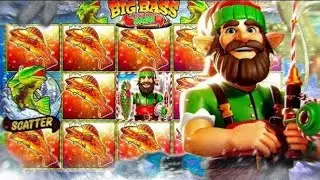 Big Bass Christmas Bash slot Huge $25,000 high stake bonus buys compilation