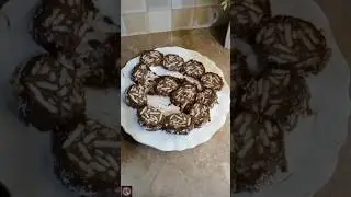 No Bake Chocolate Biscuit Roll | How to make No Bake Chocolate Roll At Home  # shorts