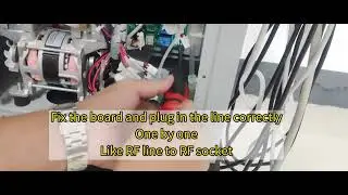 LS8025C how to repair the mainborad of hydra facial