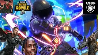 ROCKET & THOR PLAY FORTNITE! AZERRZ & SOUNDSLIKEPIZZA TROLLED BY TRAVIS SCOTT!