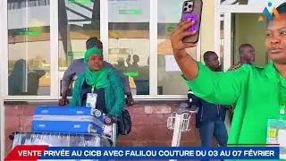 VENTE PRIVÉE EXCEPTIONNELLE AU CICB | Falilou Couture avec les vendeuses Du Sénégal 🇸🇳 & Du Mali 🇲🇱