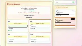 Fraction Chef - CodePi submission