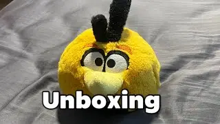 Angry Birds Bubbles plush Unboxing