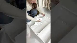 Incre&iacute;ble Ikea Hack que NO conoces ⚠️ #ikeahack #ordenarmarios #cajas #ikea #ideasdeco #botas #orden