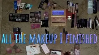 Yearly makeup empties 2019